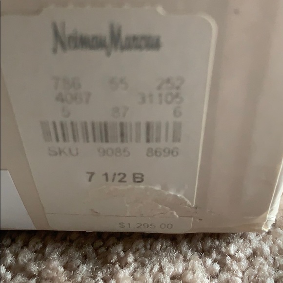 $1385 JIMMY CHOO “THE DALI Swarovski Jewel Platform Satin Peep Heels 37.5 NWT - Picture 13 of 16